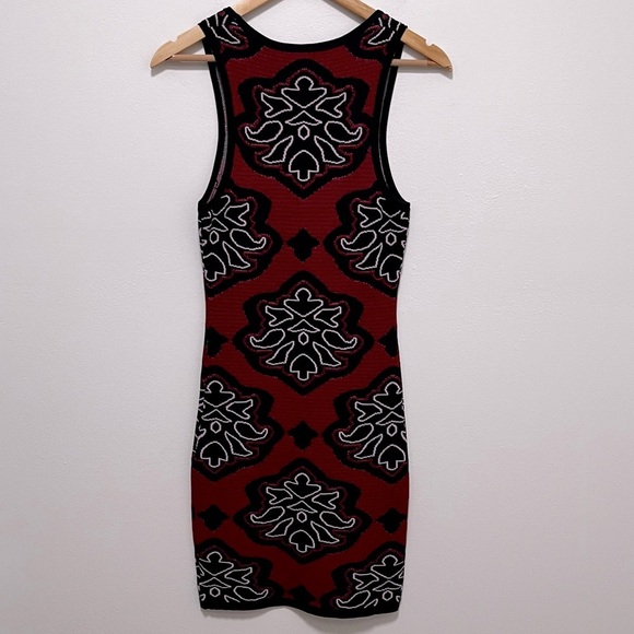 CUSTO BARCELONA Sweater Knit Sleeveless Mini Dress Size 1 / XS - Picture 3 of 6